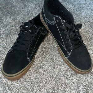 Mens Skull Black and Brown Vans